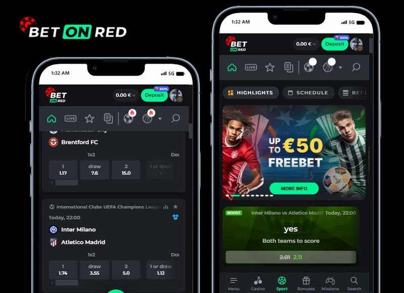 Overview of betonred app